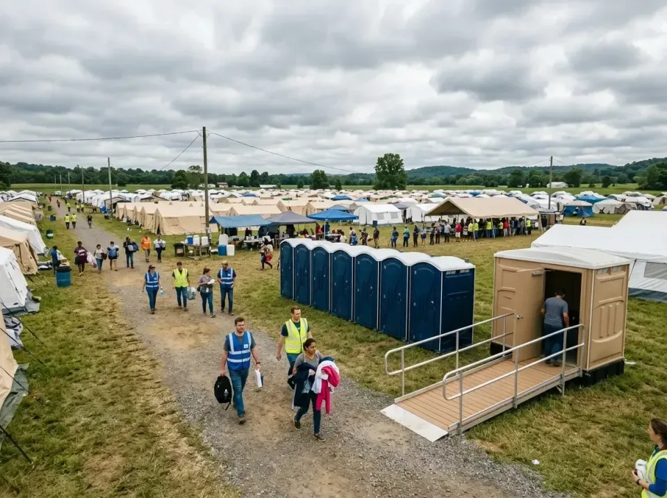 disaster-relief-camp-restrooms-010 — frequently asked questions, Dumpster & Portable Bathrooms Rental in Green Tree, PA